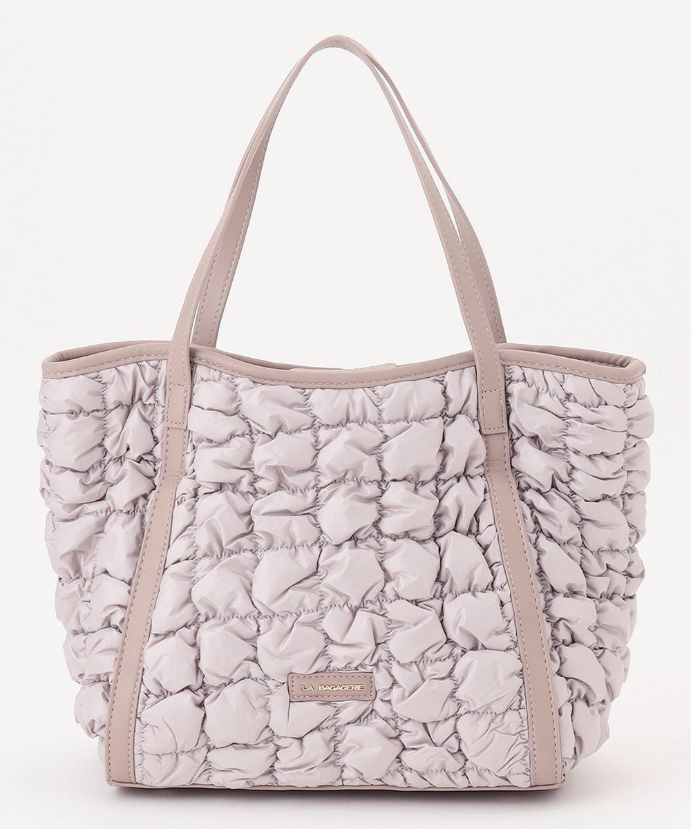 【ラ バガジェリー/LA BAGAGERIE】のポップコーンキルト2WAYトート Mサイズ インテリア・キッズ・メンズ・レディースファッション・服の通販 founy(ファニー) ファッション Fashion レディースファッション Fashion for Women バッグ Bags おすすめ Recommended / Our Picks キルティング Quilted, Quilting キルト Quilt, Quilted Fabric スマート Smart, Elegant ポケット Pocket, Pocket Detail ランダム Random, Irregular 夏 Summer 春 Spring S/S・春夏 SS, Spring/Summer, Warm Season A/W・秋冬 Autumn/Winter ビジネス 仕事 通勤 Business / Work / Commuting グレージュ|ID: prp329100004806332 ipo3291000000034876741