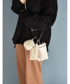 【ラ バガジェリー/LA BAGAGERIE】の【MONICA】トライアングルマルチショルダーバッグ 人気、トレンドファッション・服の通販 founy(ファニー) ファッション Fashion レディースファッション Fashion for Women バッグ Bags アクセサリー Fashion Accessories スマート Smart, Elegant ポケット Pocket, Pocket Detail ポーチ Pouch, Small Case メッシュ Mesh, Net Fabric ラップ Wrap, Wrap Design thumbnail アイボリー|ID: prp329100004806344 ipo3291000000034876904