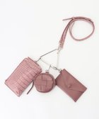 【ラ バガジェリー/LA BAGAGERIE】の【MONICA】トライアングルマルチショルダーバッグ 人気、トレンドファッション・服の通販 founy(ファニー) ファッション Fashion レディースファッション Fashion for Women バッグ Bags アクセサリー Fashion Accessories スマート Smart, Elegant ポケット Pocket, Pocket Detail ポーチ Pouch, Small Case メッシュ Mesh, Net Fabric ラップ Wrap, Wrap Design thumbnail ピンク|ID: prp329100004806344 ipo3291000000034876906