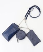 【ラ バガジェリー/LA BAGAGERIE】の【MONICA】トライアングルマルチショルダーバッグ 人気、トレンドファッション・服の通販 founy(ファニー) ファッション Fashion レディースファッション Fashion for Women バッグ Bags アクセサリー Fashion Accessories スマート Smart, Elegant ポケット Pocket, Pocket Detail ポーチ Pouch, Small Case メッシュ Mesh, Net Fabric ラップ Wrap, Wrap Design thumbnail ネイビー|ID: prp329100004806344 ipo3291000000034876911