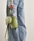 【ラ バガジェリー/LA BAGAGERIE】の【MONICA】トライアングルマルチショルダーバッグ 人気、トレンドファッション・服の通販 founy(ファニー) ファッション Fashion レディースファッション Fashion for Women バッグ Bags アクセサリー Fashion Accessories スマート Smart, Elegant ポケット Pocket, Pocket Detail ポーチ Pouch, Small Case メッシュ Mesh, Net Fabric ラップ Wrap, Wrap Design thumbnail グリーン|ID: prp329100004806344 ipo3291000000034876919