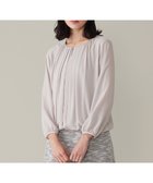 【自由区/JIYU-KU】の【洗える】ロイヤルシフォン ブラウス 人気、トレンドファッション・服の通販 founy(ファニー) ファッション Fashion レディースファッション Fashion for Women トップス・カットソー Cut & Sew Tops シャツ・ブラウス・オフィスカジュアル Elegant Blouses & Button-Ups ロングTシャツ・Tシャツ Longline T-Shirts & Tees カットソー・ベーシックTシャツ Cut-and-Sewn Tops / Stretch Tees & Basics おすすめ Recommended / Our Picks エレガント 上品 Elegant カットソー Cut and Sewn Top シアー Sheer, See-Through シフォン Chiffon, Lightweight Fabric スリット Slit, Slit Detail セレモニー Ceremony デニム Denim, Jeans Material ドレープ Drape, Draping Fabric バルーン Balloon, Balloon Silhouette 夏 Summer 春 Spring S/S・春夏 SS, Spring/Summer, Warm Season 洗える Machine Washable ビジネス 仕事 通勤 Business / Work / Commuting thumbnail ライトグレー系|ID: prp329100004806352 ipo3291000000034877032