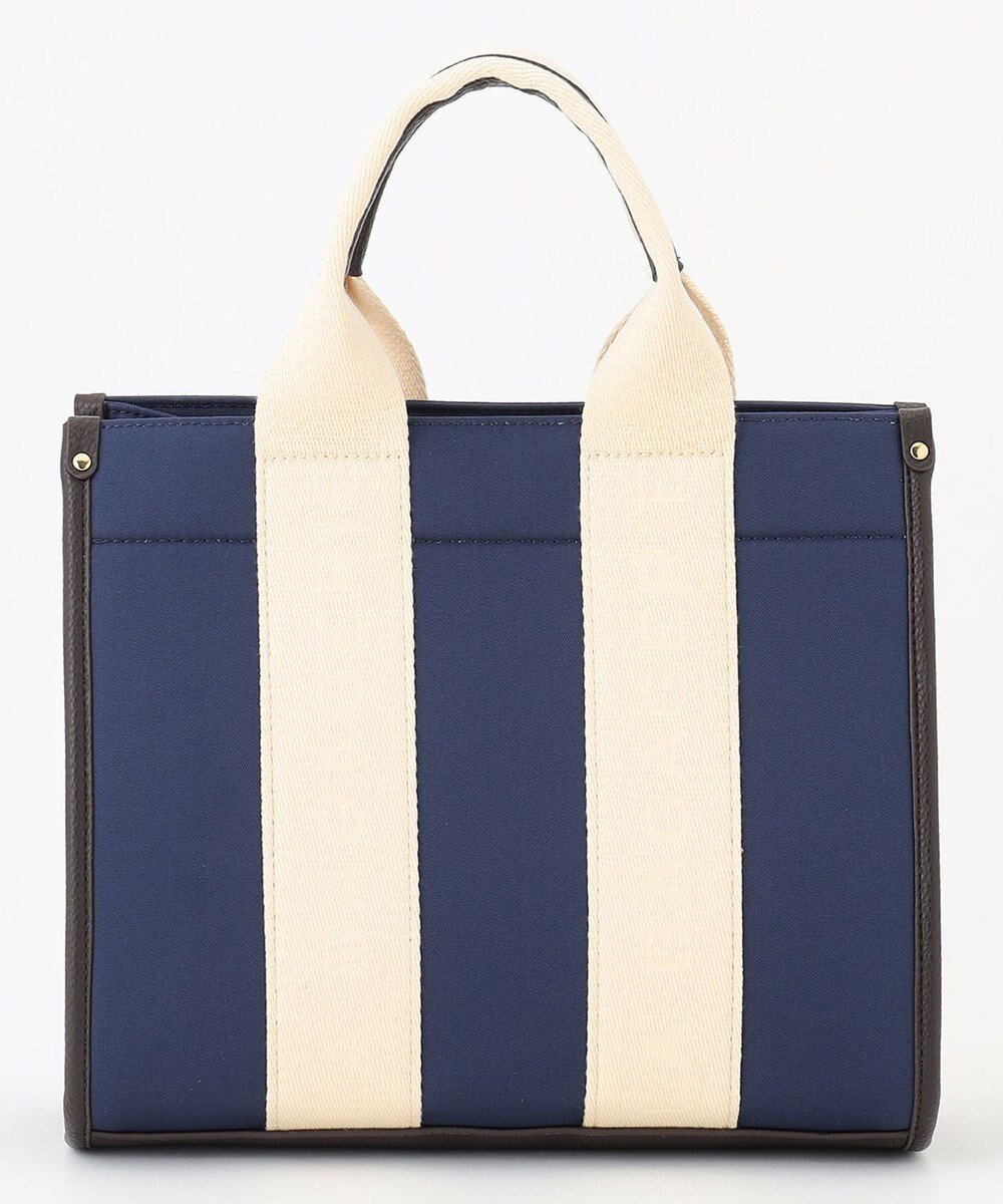 【ラ バガジェリー/LA BAGAGERIE】のロゴテープ2WAYトートバッグ Sサイズ インテリア・キッズ・メンズ・レディースファッション・服の通販 founy(ファニー) ファッション Fashion レディースファッション Fashion for Women バッグ Bags キャンバス Canvas, Canvas Fabric スマート Smart, Elegant ポケット Pocket, Pocket Detail ネイビー|ID: prp329100004806367 ipo3291000000034877256