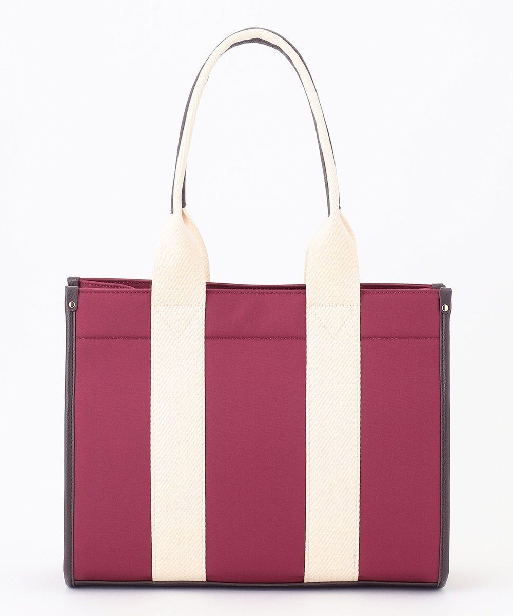 【ラ バガジェリー/LA BAGAGERIE】のロゴテープトートバッグ Mサイズ インテリア・キッズ・メンズ・レディースファッション・服の通販 founy(ファニー) ファッション Fashion レディースファッション Fashion for Women バッグ Bags おすすめ Recommended / Our Picks キャンバス Canvas, Canvas Fabric スマート Smart, Elegant ポケット Pocket, Pocket Detail ビジネス 仕事 通勤 Business / Work / Commuting ワイン|ID: prp329100004806369 ipo3291000000034877277