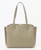 【ラ バガジェリー/LA BAGAGERIE】のコンビカラーA4トートバッグ 人気、トレンドファッション・服の通販 founy(ファニー) ファッション Fashion レディースファッション Fashion for Women バッグ Bags コンビ Combo, Combination Style シンプル Simple, Minimal スマート Smart, Elegant トレンド Trend, Trending Now ポケット Pocket, Pocket Detail エレガント 上品 Elegant ビジネス 仕事 通勤 Business / Work / Commuting thumbnail カーキ|ID: prp329100004806377 ipo3291000000034877386