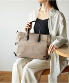 【イザック/Y'SACCS】のナイロン×リサイクルレザー ホック2WAYトート Sサイズ 人気、トレンドファッション・服の通販 founy(ファニー) ファッション Fashion レディースファッション Fashion for Women バッグ Bags シンプル Simple, Minimal スマート Smart, Elegant ポケット Pocket, Pocket Detail 定番 Standard, Basic Item thumbnail グレージュ|ID: prp329100004806384 ipo3291000000034877461