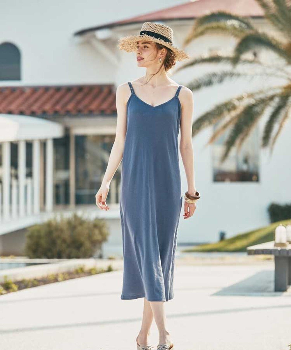 【三愛水着楽園/San-ai Resort】の【SALE】サーマルキャミワンピース 【northerly】 インテリア・キッズ・メンズ・レディースファッション・服の通販 founy(ファニー) ファッション Fashion レディースファッション Fashion for Women ワンピース Dresses ニットワンピース Knit Dresses キャミソールワンピース Camisole Dresses サーマル Thermal, Waffle Knit シンプル Simple, Minimal トラベル Travel, Travel Gear 吸水 Absorbent, Quick-Dry 夏 Summer 春 Spring S/S・春夏 SS, Spring/Summer, Warm Season 秋 Autumn A/W・秋冬 Autumn/Winter ネイビー|ID: prp329100004806391 ipo3291000000034877530