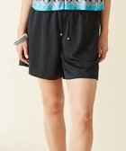 【三愛水着楽園/San-ai Resort】のスムース ショートパンツ M・L【San-ai Resort(サンアイリゾート)】 人気、トレンドファッション・服の通販 founy(ファニー) ファッション Fashion レディースファッション Fashion for Women 水着 Swimwear レディース水着・ビーチウェア Swimwear & Beachwear ショート Short, Short Length 夏 Summer S/S・春夏 SS, Spring/Summer, Warm Season 水着 Swimsuit, Swimwear A/W・秋冬 Autumn/Winter 軽量 Lightweight, Ultra Light thumbnail ブラック|ID: prp329100004806395 ipo3291000000034877554