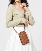 【ラ バガジェリー/LA BAGAGERIE】の【veganview】v piece mesh smartphone shoulder bag 人気、トレンドファッション・服の通販 founy(ファニー) ファッション Fashion レディースファッション Fashion for Women バッグ Bags 軽量 Lightweight, Ultra Light 定番 Standard, Basic Item ポケット Pocket, Pocket Detail メッシュ Mesh, Net Fabric モチーフ Motif, Design Theme スマホショルダーバッグ Smartphone Shoulder Bag thumbnail キャメル|ID: prp329100004806413 ipo3291000000034877722