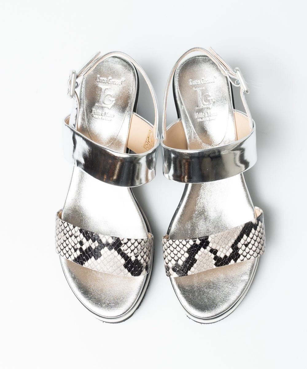 【ボントレ/BONTRE】の【LucaGrossi/ルカグロッシ】ダブルベルトサンダル インテリア・キッズ・メンズ・レディースファッション・服の通販 founy(ファニー) 　ファッション　Fashion　レディースファッション　Fashion for Women　ベルト&ウエストマーク　Belts & Waist Accessories　イタリア　Italy　サンダル　Sandals, Summer Shoes　シンプル　Simple, Minimal　フィット　Fit, Slim Fit　リラックス　Relax, Relaxed Fit　エレガント 上品　Elegant　厚底　Platform Shoes　夏　Summer　春　Spring　S/S・春夏　SS, Spring/Summer, Warm Season　パイソン|ID: prp329100004806415 ipo3291000000034877739