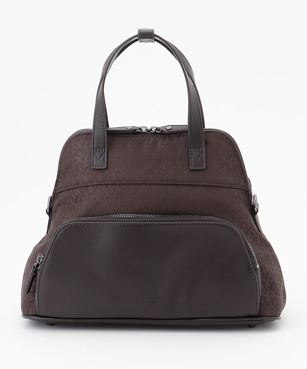 【イザック/Y'SACCS】のモノグラムジャカード ハーフムーン2WAYトート インテリア・キッズ・メンズ・レディースファッション・服の通販 founy(ファニー) ファッション Fashion レディースファッション Fashion for Women バッグ Bags ジャカード/ジャガード Jacquard, Woven Pattern スマホ Smartphone, Mobile Device スマート Smart, Elegant 財布 Wallet, Purse 手帳 Planner, Notebook ハンカチ Handkerchief, Hanky ハーフ Half, Half-Length ポケット Pocket, Pocket Detail ポーチ Pouch, Small Case マグネット Magnet, Magnetic Closure モチーフ Motif, Design Theme エレガント 上品 Elegant チョコ|ID: prp329100004807579 ipo3291000000034887292