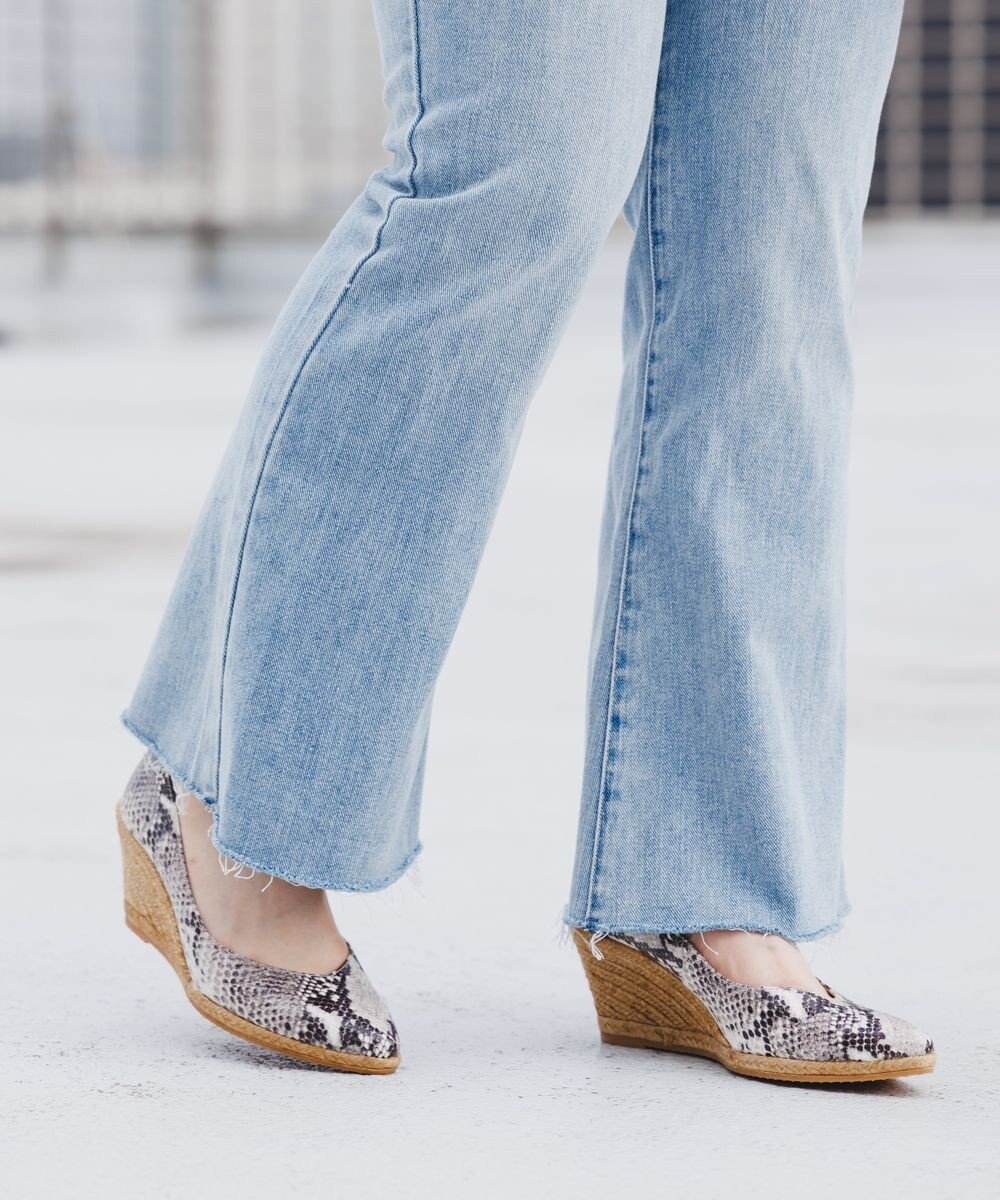 【ガイモ/gaimo】の【GAIMO/ガイモ】Vカットエスパドリーユパンプス インテリア・キッズ・メンズ・レディースファッション・服の通販 founy(ファニー) ファッション Fashion レディースファッション Fashion for Women シューズ Shoes, Footwear ハンド Hand, Handmade 夏 Summer 春 Spring S/S・春夏 SS, Spring/Summer, Warm Season パイソン|ID: prp329100004807589 ipo3291000000034887337