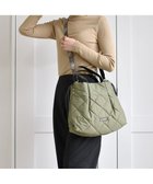 【ラ バガジェリー/LA BAGAGERIE】のドローストリング×キルト2WAYトート Sサイズ 人気、トレンドファッション・服の通販 founy(ファニー) ファッション Fashion レディースファッション Fashion for Women バッグ Bags キルティング Quilted, Quilting キルト Quilt, Quilted Fabric スマート Smart, Elegant タフタ Taffeta, Structured Fabric トレンド Trend, Trending Now ドローストリング Drawstring, Pull Cord パイソン Python, Snakeskin Pattern フェイクレザー Faux Leather, PU Leather ポケット Pocket, Pocket Detail マグネット Magnet, Magnetic Closure 人気 Popular, Best Seller 軽量 Lightweight, Ultra Light thumbnail カーキ|ID: prp329100004807609 ipo3291000000034887444