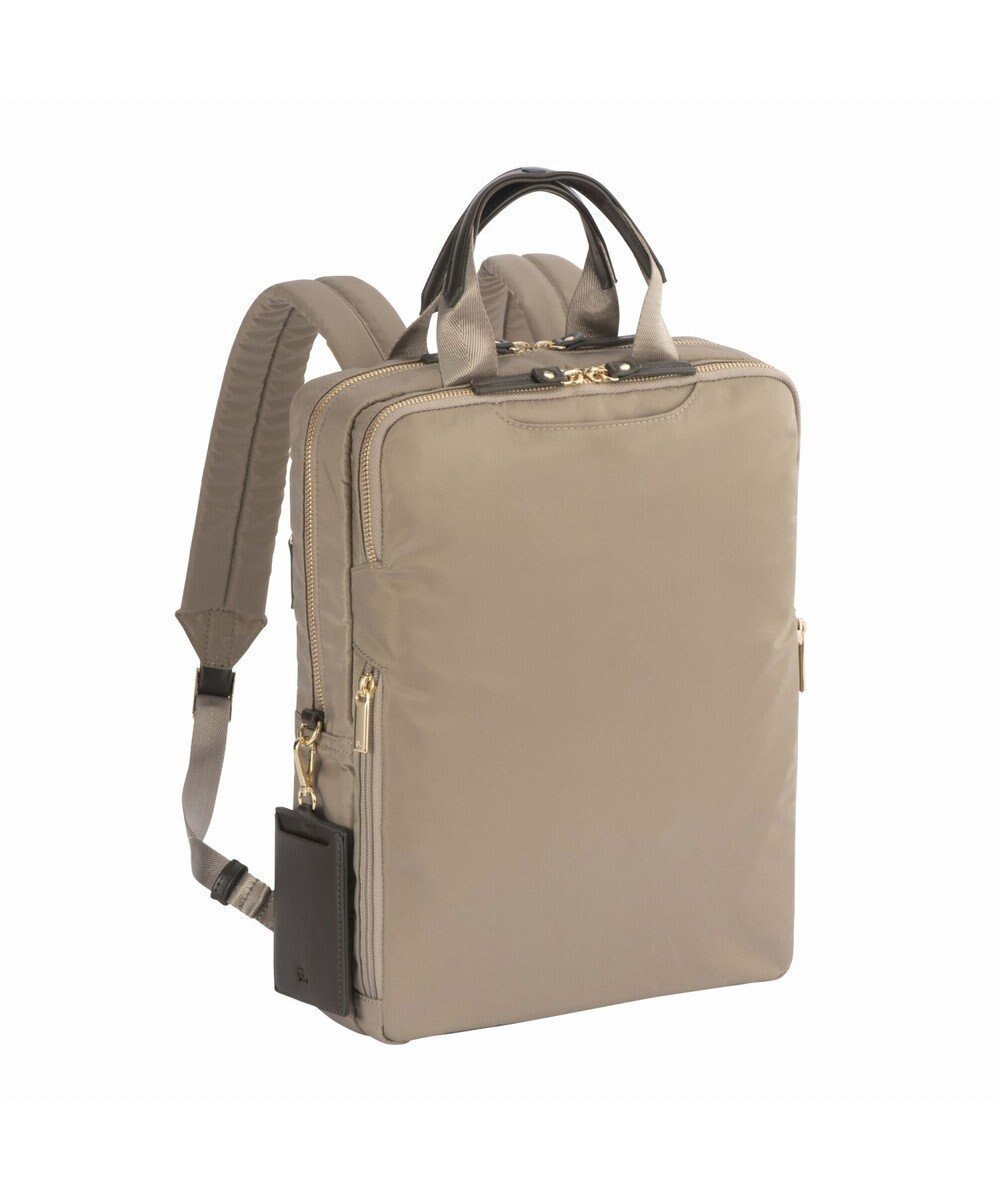 【エースバッグズアンドラゲッジ/ACE BAGS & LUGGAGE】のace. スリファム2 ビジネスリュック レディースビジネスシリーズ A4 13.3インチPC収納 11471 インテリア・キッズ・メンズ・レディースファッション・服の通販 founy(ファニー) ファッション Fashion レディースファッション Fashion for Women バッグ Bags コンパクト Compact, Small Size 傘 Umbrella, Parasol 抗菌 Antibacterial, Bacteria-Resistant スマート Smart, Elegant スリム Slim, Slim Fit セットアップ Set-Up, Coordinated Outfit ダブル Double, Double-Breasted ポケット Pocket, Pocket Detail ラップ Wrap, Wrap Design リュック Backpack, Rucksack ワーク Workwear, Utility Style スーツケース キャリーケース Suitcase / Carry Case ビジネス 仕事 通勤 Business / Work / Commuting ベージュ|ID: prp329100004807624 ipo3291000000034887571