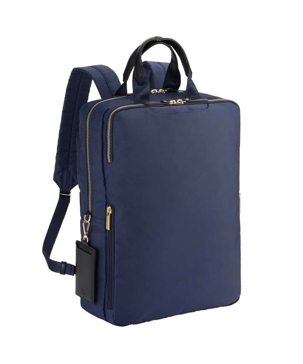【エースバッグズアンドラゲッジ/ACE BAGS & LUGGAGE】のace. スリファム2 ビジネスリュック レディースビジネスシリーズ A4 15インチPC収納 11472 インテリア・キッズ・メンズ・レディースファッション・服の通販 founy(ファニー) ファッション Fashion レディースファッション Fashion for Women バッグ Bags コンパクト Compact, Small Size 傘 Umbrella, Parasol 抗菌 Antibacterial, Bacteria-Resistant スマート Smart, Elegant スリム Slim, Slim Fit セットアップ Set-Up, Coordinated Outfit ダブル Double, Double-Breasted ポケット Pocket, Pocket Detail ラップ Wrap, Wrap Design リュック Backpack, Rucksack ワーク Workwear, Utility Style スーツケース キャリーケース Suitcase / Carry Case ビジネス 仕事 通勤 Business / Work / Commuting ネイビー|ID: prp329100004807625 ipo3291000000034887575