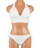 【三愛水着楽園/San-ai Resort】のナチュラルだけどしっかり盛れる【ナチュラルアップブラ】 ノンワイヤービキニ ホワイト|ID: prp329100004807637 ipo3291000000034887650