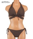 【三愛水着楽園/San-ai Resort】のナチュラルだけどしっかり盛れる【ナチュラルアップブラ】ノンワイヤービキニ 7M・9M ブラウン|ID: prp329100004807638 ipo3291000000034887656