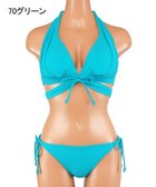 【三愛水着楽園/San-ai Resort】のナチュラルだけどしっかり盛れる【ナチュラルアップブラ】ノンワイヤービキニ 7M・9M グリーン|ID: prp329100004807638 ipo3291000000034887659