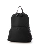 【ラ バガジェリー/LA BAGAGERIE】のナイロン×リサイクルレザー ミニリュック 人気、トレンドファッション・服の通販 founy(ファニー) ファッション Fashion レディースファッション Fashion for Women バッグ Bags ポケット Pocket, Pocket Detail リュック Backpack, Rucksack 定番 Standard, Basic Item 旅行 Travel thumbnail ブラック|ID: prp329100004807648 ipo3291000000034887713