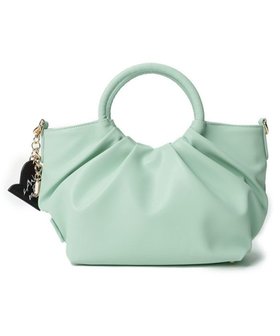 【ランバン オン ブルー/LANVIN en Bleu】 ラルム 2WAYショルダーバッグ人気、トレンドファッション・服の通販 founy(ファニー) ファッション Fashion レディースファッション Fashion for Women バッグ Bags ギャザー Gathered, Ruffled コンパクト Compact, Small Size ショルダー Shoulder, Shoulder Strap トレンド Trend, Trending Now |ID:prp329100004807651