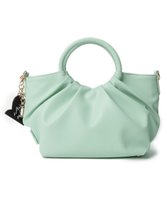 【ランバン オン ブルー/LANVIN en Bleu】のラルム 2WAYショルダーバッグ 人気、トレンドファッション・服の通販 founy(ファニー) ファッション Fashion レディースファッション Fashion for Women バッグ Bags ギャザー Gathered, Ruffled コンパクト Compact, Small Size ショルダー Shoulder, Shoulder Strap トレンド Trend, Trending Now |ID:prp329100004807651