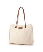 【イザック/Y'SACCS】のヒートエンボス ポルカドットキャンバストートSサイズ 人気、トレンドファッション・服の通販 founy(ファニー) ファッション Fashion レディースファッション Fashion for Women バッグ Bags キャンバス Canvas, Canvas Fabric スクエア Square, Square Shape ドット Polka Dot, Dot Pattern ポケット Pocket, Pocket Detail 人気 Popular, Best Seller thumbnail キャメル|ID: prp329100004807653 ipo3291000000034887772