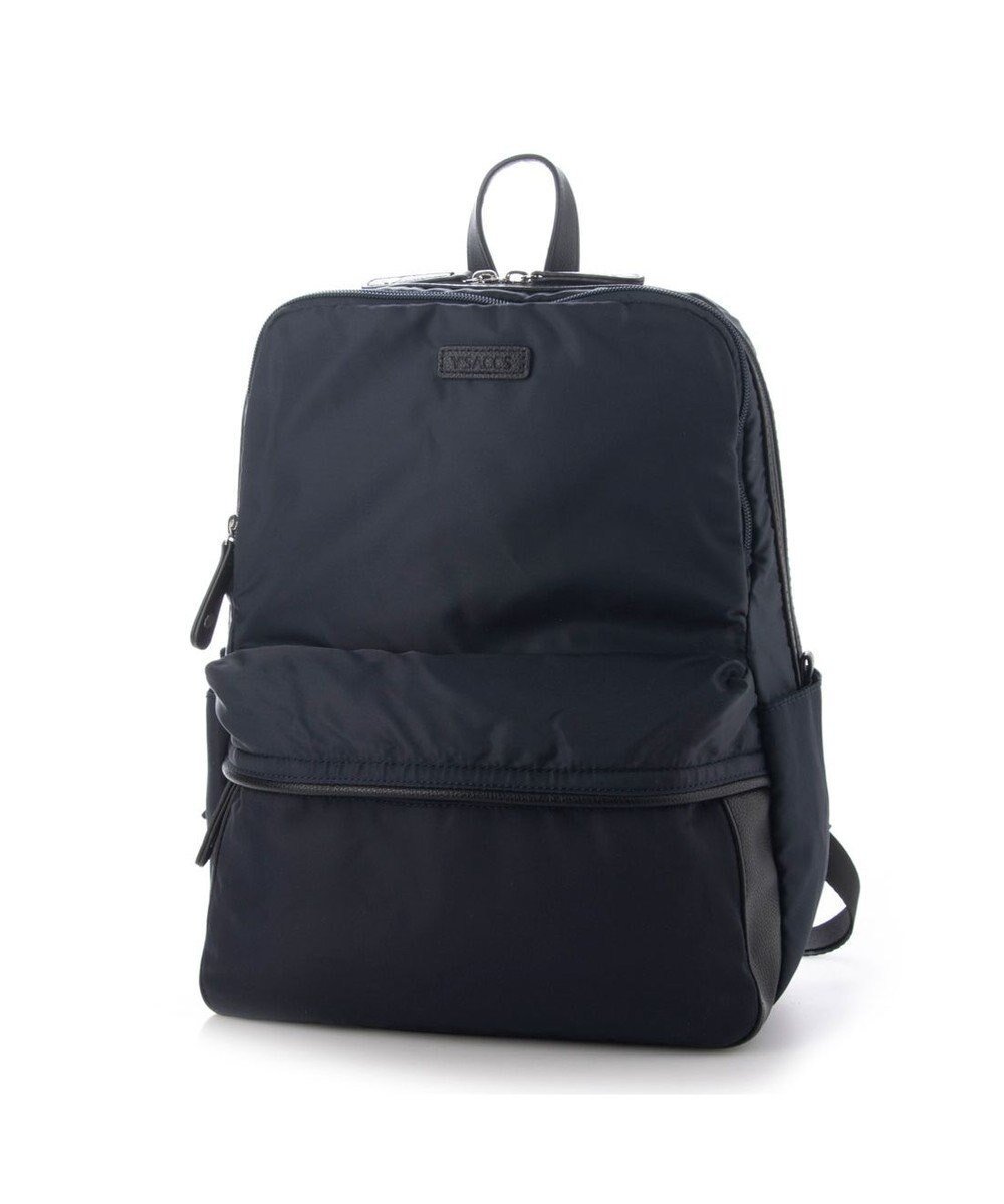 【イザック/Y'SACCS】のナイロンリュックサック インテリア・キッズ・メンズ・レディースファッション・服の通販 founy(ファニー) ファッション Fashion レディースファッション Fashion for Women バッグ Bags コンパクト Compact, Small Size ポケット Pocket, Pocket Detail マニッシュ Mannish, Boyish リュック Backpack, Rucksack 旅行 Travel 軽量 Lightweight, Ultra Light ネイビー|ID: prp329100004807654 ipo3291000000034887782