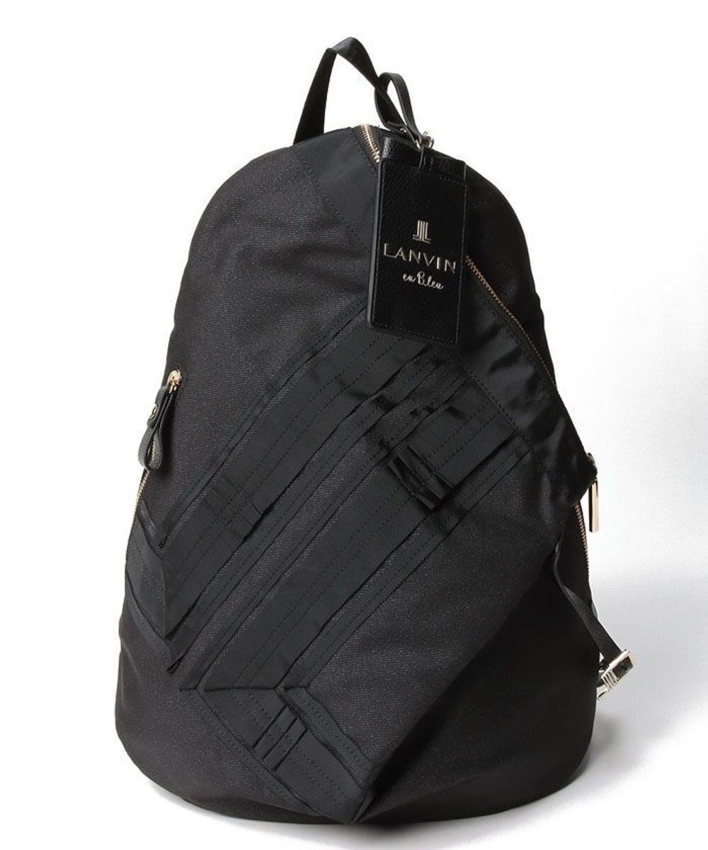 【ランバン オン ブルー/LANVIN en Bleu】のミエル パスケース付リュック インテリア・キッズ・メンズ・レディースファッション・服の通販 founy(ファニー) ファッション Fashion レディースファッション Fashion for Women バッグ Bags リュック Backpack, Rucksack ブラック|ID: prp329100004807656 ipo3291000000034887791