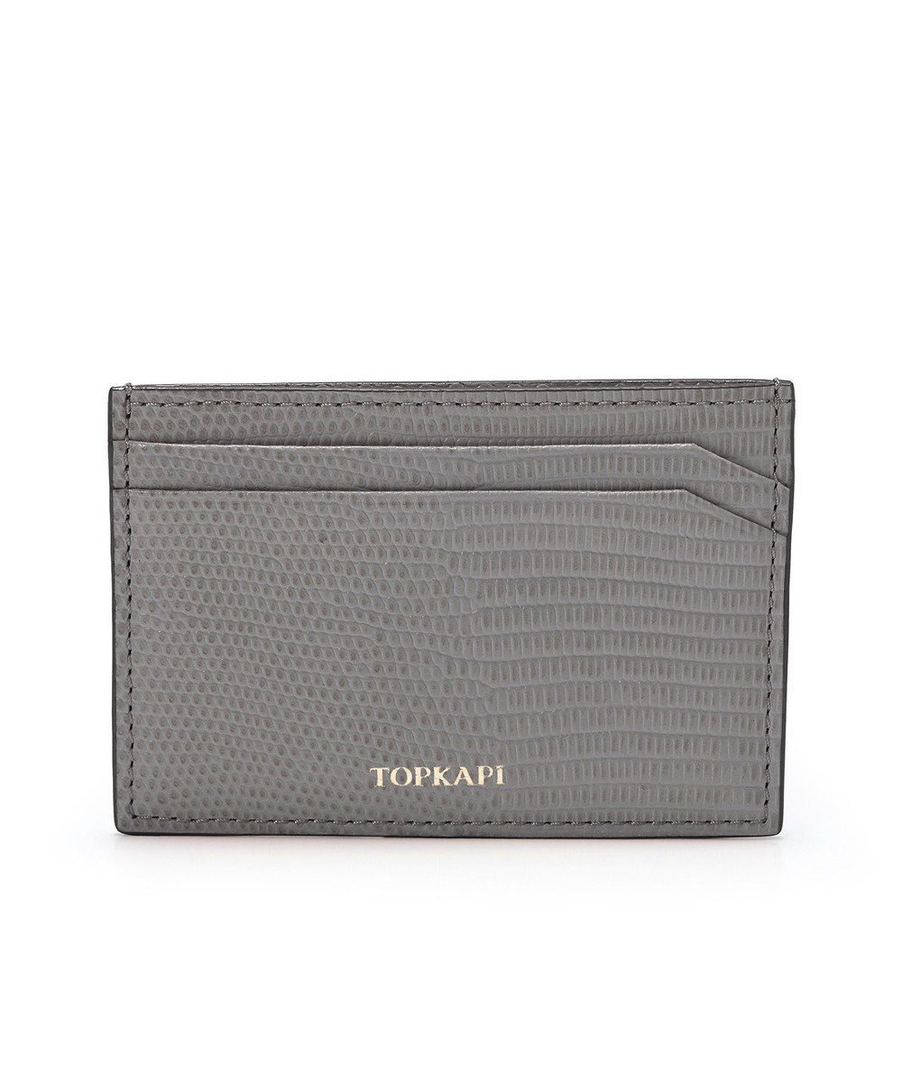 【トプカピ/TOPKAPI】の【TOPKAPI】イタリアンレザー リザード型押し パスケース LUCIA ルチア インテリア・キッズ・メンズ・レディースファッション・服の通販 founy(ファニー) ファッション Fashion レディースファッション Fashion for Women ミニ財布・二つ折り財布 Wallets & Card Cases イタリア Italy エレガント 上品 Elegant シンプル Simple, Minimal スマート Smart, Elegant スリム Slim, Slim Fit ポケット Pocket, Pocket Detail ワンポイント One Point, Statement Accent 人気 Popular, Best Seller 財布 Wallet, Purse ミディアムグレー|ID: prp329100004807659 ipo3291000000034887819