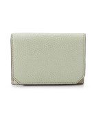 【トプカピ/TOPKAPI】の【TOPKAPI】バイカラー レザー 3つ折財布 LEAN リーン 人気、トレンドファッション・服の通販 founy(ファニー) ファッション Fashion レディースファッション Fashion for Women ミニ財布・二つ折り財布 Wallets & Card Cases コイン Coin, Coin Design コンパクト Compact, Small Size シンプル Simple, Minimal スマート Smart, Elegant スリム Slim, Slim Fit フラップ Flap, Flap Pocket ベーシック Basic, Essential 財布 Wallet, Purse thumbnail ミントグリーン|ID: prp329100004807663 ipo3291000000034887850