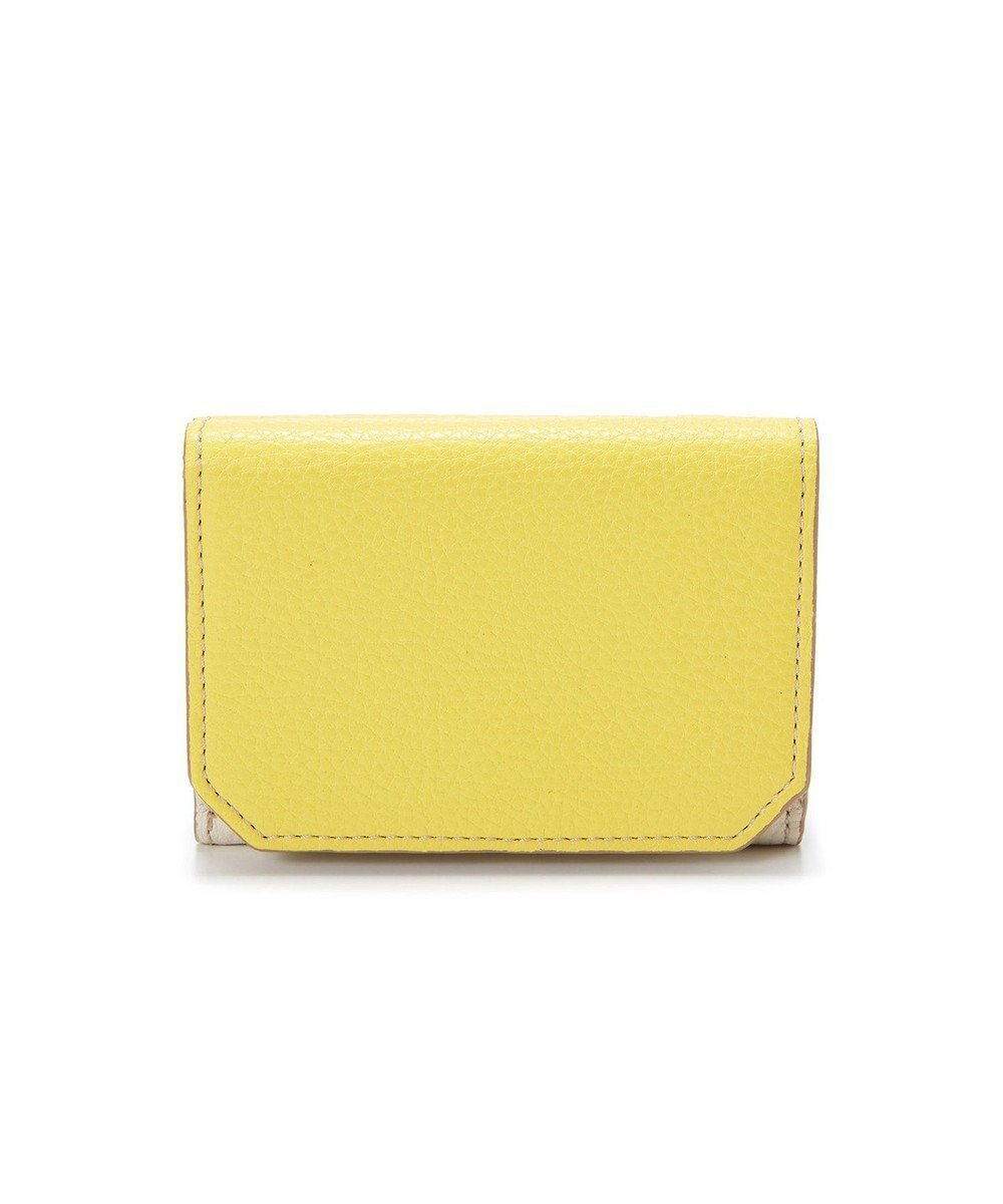【トプカピ/TOPKAPI】の【TOPKAPI】バイカラー レザー 3つ折財布 LEAN リーン インテリア・キッズ・メンズ・レディースファッション・服の通販 founy(ファニー) ファッション Fashion レディースファッション Fashion for Women ミニ財布・二つ折り財布 Wallets & Card Cases コイン Coin, Coin Design コンパクト Compact, Small Size シンプル Simple, Minimal スマート Smart, Elegant スリム Slim, Slim Fit フラップ Flap, Flap Pocket ベーシック Basic, Essential 財布 Wallet, Purse レモンイエロー|ID: prp329100004807663 ipo3291000000034887851