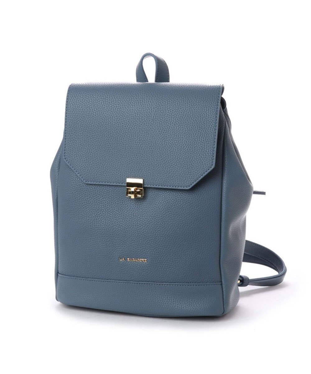 【ラ バガジェリー/LA BAGAGERIE】の金具アクセントリュック インテリア・キッズ・メンズ・レディースファッション・服の通販 founy(ファニー) ファッション Fashion レディースファッション Fashion for Women バッグ Bags エレガント 上品 Elegant ジップ Zip, Zipper フロント Front, Front Design ポケット Pocket, Pocket Detail リュック Backpack, Rucksack ブルー|ID: prp329100004807668 ipo3291000000034887888
