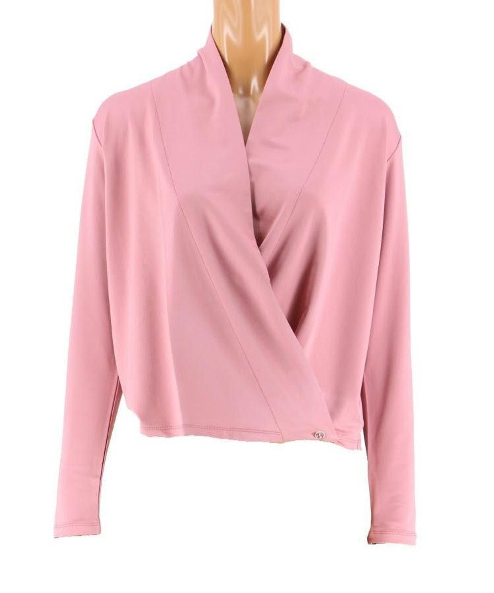 【三愛水着楽園/San-ai Resort】の【SALE】【Coral veil】【UPF50+】裏起毛ベア天 温かトラベル羽織 ショート丈 F インテリア・キッズ・メンズ・レディースファッション・服の通販 founy(ファニー) 　ファッション　Fashion　レディースファッション　Fashion for Women　水着　Swimwear　レディース水着・ビーチウェア　Swimwear & Beachwear　ショート　Short, Short Length　ストレッチ　Stretch, Stretchy Fabric　デコルテ　Décolleté, Neckline　トラベル　Travel, Travel Gear　ビーチ　Beach, Seaside　リラックス　Relax, Relaxed Fit　夏　Summer　S/S・春夏　SS, Spring/Summer, Warm Season　水着　Swimsuit, Swimwear　A/W・秋冬　Autumn/Winter　羽織　Haori, Light Jacket　ピンク|ID: prp329100004807673 ipo3291000000034887928