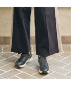 【モード エ ジャコモ/MODE ET JACOMO】のMODE ET JACOMO 【軽量】レースアップ厚底スニーカー 人気、トレンドファッション・服の通販 founy(ファニー) ファッション Fashion レディースファッション Fashion for Women インソール Shoe Insole クッション Cushion, Throw Pillow シンプル Simple, Minimal スタイリッシュ Stylish, Fashionable スニーカー Sneakers, Trainers モチーフ Motif, Design Theme レース Lace, Lace Fabric 厚底 Platform Shoes 定番 Standard, Basic Item 軽量 Lightweight, Ultra Light thumbnail ブラック|ID: prp329100004807677 ipo3291000000034887982