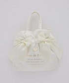 【メゾンドフルール/Maison de FLEUR】のクリアダブルリボン2Wayトート 人気、トレンドファッション・服の通販 founy(ファニー) ファッション Fashion レディースファッション Fashion for Women バッグ Bags thumbnail Ivory|ID: prp329100004807695 ipo3291000000034888133