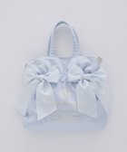 【メゾンドフルール/Maison de FLEUR】のクリアダブルリボン2Wayトート 人気、トレンドファッション・服の通販 founy(ファニー) ファッション Fashion レディースファッション Fashion for Women バッグ Bags thumbnail Blue|ID: prp329100004807695 ipo3291000000034888139