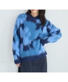 【イェッカ ヴェッカ/YECCA VECCA】のフラワー柄シャギーニット 人気、トレンドファッション・服の通販 founy(ファニー) ファッション Fashion レディースファッション Fashion for Women トップス・カットソー Cut & Sew Tops ニット Knit Tops & Sweaters シンプル Simple, Minimal セーター Sweater, Knitwear タイトスカート Pencil Skirt, Tight Skirt デニム Denim, Jeans Material バランス Balance, Style Balance フラワー Flower, Floral ポケット Pocket, Pocket Detail A/W・秋冬 Autumn/Winter thumbnail Blue|ID: prp329100004807700 ipo3291000000035521158