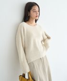 【イェッカ ヴェッカ/YECCA VECCA】のラメシャギードルマンニット 人気、トレンドファッション・服の通販 founy(ファニー) ファッション Fashion レディースファッション Fashion for Women トップス・カットソー Cut & Sew Tops ニット Knit Tops & Sweaters シンプル Simple, Minimal セーター Sweater, Knitwear ポケット Pocket, Pocket Detail エレガント 上品 Elegant A/W・秋冬 Autumn/Winter thumbnail Ivory|ID: prp329100004807706 ipo3291000000034888315