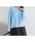 【イェッカ ヴェッカ/YECCA VECCA】のラメシャギードルマンニット 人気、トレンドファッション・服の通販 founy(ファニー) ファッション Fashion レディースファッション Fashion for Women トップス・カットソー Cut & Sew Tops ニット Knit Tops & Sweaters シンプル Simple, Minimal セーター Sweater, Knitwear ポケット Pocket, Pocket Detail エレガント 上品 Elegant A/W・秋冬 Autumn/Winter thumbnail Light Blue|ID: prp329100004807706 ipo3291000000034888317