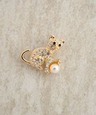 【イェッカ ヴェッカ/YECCA VECCA】のキャットパールブローチ 人気、トレンドファッション・服の通販 founy(ファニー) ファッション Fashion レディースファッション Fashion for Women おすすめ Recommended / Our Picks アクセサリー Fashion Accessories シンプル Simple, Minimal ジュエリー Jewelry, Accessories チャーム Charm, Pendant パール Pearl, Pearl Accent ブローチ Brooch, Pin Brooch モチーフ Motif, Design Theme エレガント 上品 Elegant 猫 Cat, Kitty thumbnail Gold|ID: prp329100004807710 ipo3291000000034888332