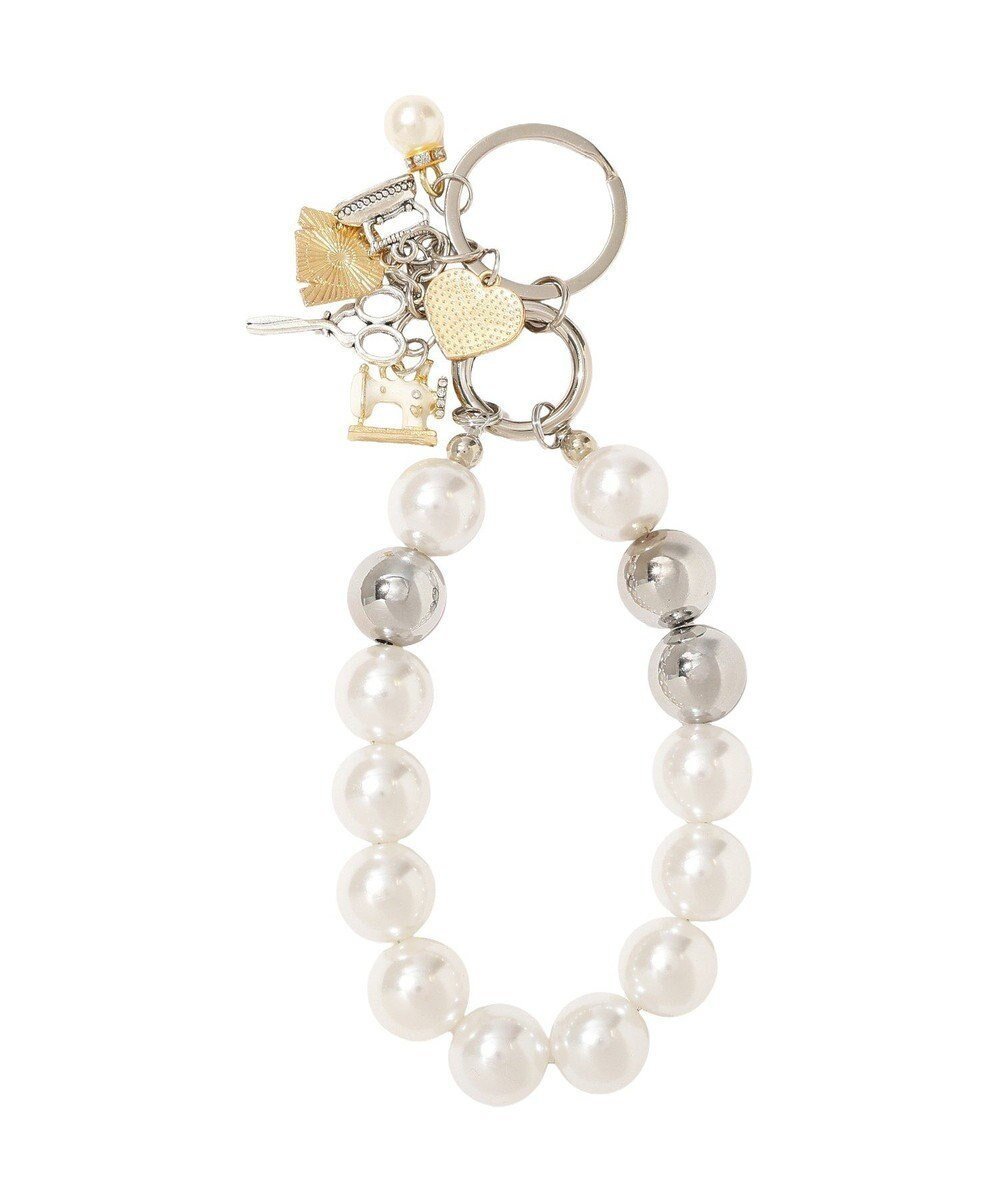 【イェッカ ヴェッカ/YECCA VECCA】のパール×エナメルチャーム インテリア・キッズ・メンズ・レディースファッション・服の通販 founy(ファニー) 　ファッション　Fashion　レディースファッション　Fashion for Women　アクセサリー　Fashion Accessories　エナメル　Patent Leather　チャーム　Charm, Pendant　パール　Pearl, Pearl Accent　モチーフ　Motif, Design Theme　軽量　Lightweight, Ultra Light　White|ID: prp329100004807712 ipo3291000000034888337