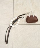 【イェッカ ヴェッカ/YECCA VECCA】のバッグパールチャーム 人気、トレンドファッション・服の通販 founy(ファニー) ファッション Fashion レディースファッション Fashion for Women おすすめ Recommended / Our Picks アクセサリー Fashion Accessories ギフト プレゼント Gift / Present クラッチ Clutch, Clutch Bag シンプル Simple, Minimal チャーム Charm, Pendant パール Pearl, Pearl Accent モチーフ Motif, Design Theme エレガント 上品 Elegant thumbnail Brown|ID: prp329100004807713 ipo3291000000034888340