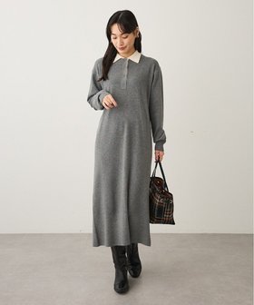 【クラフトスタンダードブティック/CRAFT STANDARD BOUTIQUE】のポロ衿ニットワンピース 人気、トレンドファッション・服の通販 founy(ファニー) ファッション Fashion レディースファッション Fashion for Women ワンピース Dresses ニットワンピース Knit Dresses アクリル Acrylic Material ジャケット Jacket, Outerwear スニーカー Sneakers, Trainers スリット Slit, Slit Detail フィット Fit, Slim Fit ポケット Pocket, Pocket Detail ロング Long, Long-Length 冬 Winter / This Winter A/W・秋冬 Autumn/Winter おすすめ Recommended / Our Picks エレガント 上品 Elegant ビジネス 仕事 通勤 Business / Work / Commuting |ID:prp329100004807717