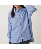 【クラフトスタンダードブティック/CRAFT STANDARD BOUTIQUE】のレギュラーカラーオーバーサイズシャツ 人気、トレンドファッション・服の通販 founy(ファニー) ファッション Fashion レディースファッション Fashion for Women トップス・カットソー Cut & Sew Tops シャツ・ブラウス・オフィスカジュアル Elegant Blouses & Button-Ups カッティング Cutting Detail カーディガン Cardigan, Knitwear スウェット / スエット Sweatshirt, Sweatwear ストライプ Stripe, Striped Pattern スポーティ Sporty, Casual Athletic タートル Turtleneck, Turtle Collar 定番 Standard, Basic Item プリーツ Pleats, Pleated ボックス Boxy, Box Shape ポケット Pocket, Pocket Detail ミックス Mix, Mixed Style ラウンド Round, Round Neck リラックス Relax, Relaxed Fit レギュラー Regular, Standard Fit ロング Long, Long-Length A/W・秋冬 Autumn/Winter おすすめ Recommended / Our Picks thumbnail Blue|ID: prp329100004807723 ipo3291000000034888375