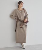 【アースミュージックアンドエコロジー/earth music&ecology】のソウバリヘンリーニットワンピース 人気、トレンドファッション・服の通販 founy(ファニー) ファッション Fashion レディースファッション Fashion for Women ワンピース Dresses ニットワンピース Knit Dresses ジャケット Jacket, Outerwear ポケット Pocket, Pocket Detail A/W・秋冬 Autumn/Winter thumbnail Beige|ID: prp329100004807725 ipo3291000000034888383