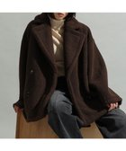 【クラフトスタンダードブティック/CRAFT STANDARD BOUTIQUE】のダブルボアミディコート 人気、トレンドファッション・服の通販 founy(ファニー) ファッション Fashion レディースファッション Fashion for Women アウター Coat / Outerwear Collection コート・ロングコート・ピーコート Long Coats, Peacoats & More レディースジャケット・軽アウター Jackets インナー Innerwear ジャケット Jacket, Outerwear スニーカー Sneakers, Trainers ダブル Double, Double-Breasted デニム Denim, Jeans Material ボックス Boxy, Box Shape ポケット Pocket, Pocket Detail 防寒 Cold Protection, Winter-Ready モコモコ Fuzzy, Fluffy リラックス Relax, Relaxed Fit A/W・秋冬 Autumn/Winter エレガント 上品 Elegant thumbnail Brown|ID: prp329100004807730 ipo3291000000034888399