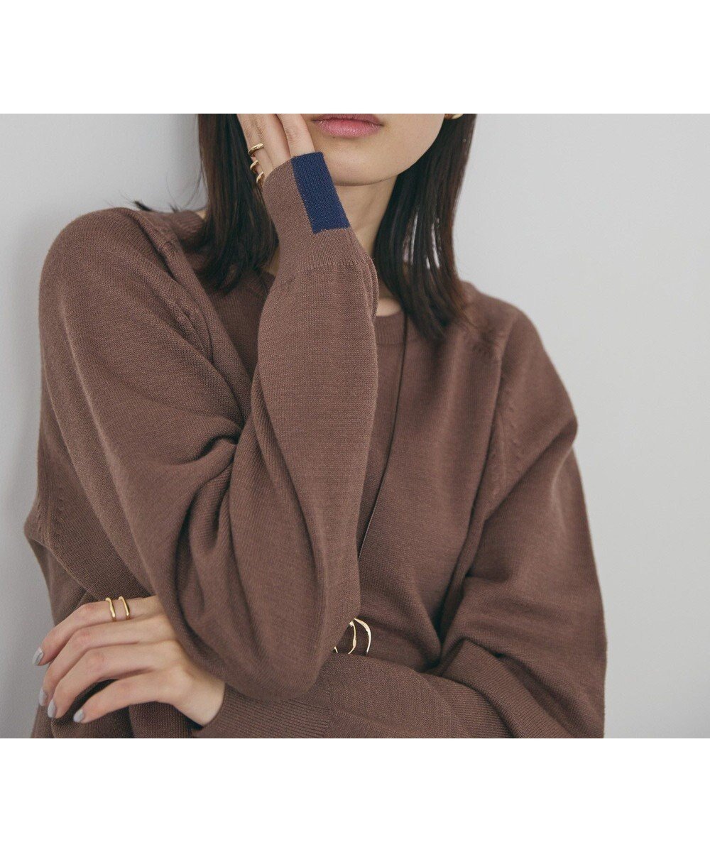 【アメリカンホリック/AMERICAN HOLIC】のバイパチラグランニットプルオーバー インテリア・キッズ・メンズ・レディースファッション・服の通販 founy(ファニー) ファッション Fashion レディースファッション Fashion for Women トップス・カットソー Cut & Sew Tops ニット Knit Tops & Sweaters カジュアルプルオーバー・ニットトップス Pullovers & Knit Tops / Casual Pullovers アメリカン American Style イエロー Yellow スタイリッシュ Stylish, Fashionable スラックス Slacks, Dress Pants スリーブ Sleeve, Long Sleeve / Short Sleeve セーター Sweater, Knitwear 人気 Popular, Best Seller ボトム Bottoms, Lower Wear ポケット Pocket, Pocket Detail A/W・秋冬 Autumn/Winter おすすめ Recommended / Our Picks Mocha|ID: prp329100004807736 ipo3291000000034888421