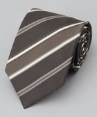 【五大陸/gotairiku / MEN】のGOTAIRIKU別注【日本製】シルク ネクタイ_ストライプ ブラウン系1|ID: prp329100004807758 ipo3291000000034888514