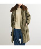 【グリーンパークス/Green Parks】の・ELENCARE DUE 中綿モッズコート 人気、トレンドファッション・服の通販 founy(ファニー) ファッション Fashion レディースファッション Fashion for Women アウター Coat / Outerwear Collection コート・ロングコート・ピーコート Long Coats, Peacoats & More レディースジャケット・軽アウター Jackets モッズコート・ミリタリー風アウター Mods & Field Coats ジャケット Jacket, Outerwear ファブリック Fabric, Textile フェイクファー Faux Fur, Imitation Fur ポケット Pocket, Pocket Detail ミリタリー Military, Army Style メタル Metal, Metal Parts モッズコート Mods Coat, Military Parka A/W・秋冬 Autumn/Winter thumbnail Khaki|ID: prp329100004807764 ipo3291000000034888546