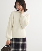 【グリーンパークス/Green Parks】の・swing by ボトルネックラメニット 人気、トレンドファッション・服の通販 founy(ファニー) ファッション Fashion レディースファッション Fashion for Women トップス・カットソー Cut & Sew Tops ニット Knit Tops & Sweaters おすすめ Recommended / Our Picks セーター Sweater, Knitwear ボトム Bottoms, Lower Wear ボトルネック Bottle Neck, Mock Neck ポケット Pocket, Pocket Detail A/W・秋冬 Autumn/Winter thumbnail Ivory|ID: prp329100004807767 ipo3291000000034888560